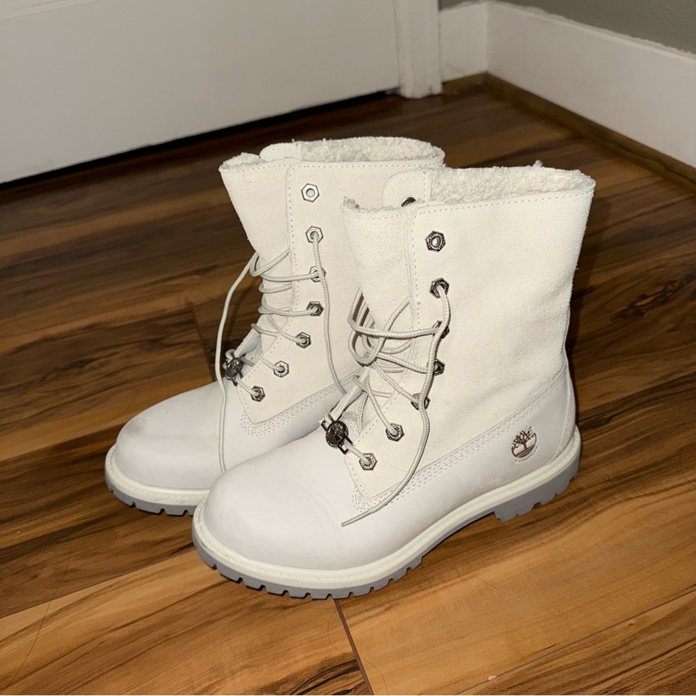 Timberland Foldover Fleece Teddy Boot